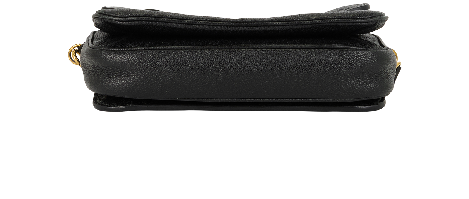 Monogram Empreinte Pochette Metis, &pound;1,100, Handbags, Black, Leather, Top view